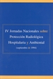 Front pageIV Jornadas nacionales sobre protección radiológica hospitalaria y ambiental