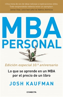 Books Frontpage MBA Personal. Edición especial 10º aniversario