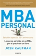 Portada del libro MBA Personal. Edición especial 10º aniversario