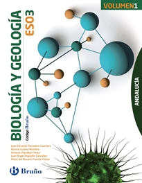 Books Frontpage Código Bruño Biología y Geología 3 ESO Andalucía - 3 volúmenes