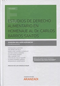 Books Frontpage Estudios de Derecho alimentario (Papel + e-book)