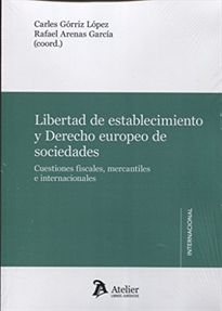 Books Frontpage Libertad de establecimiento y derecho europeo de sociedades