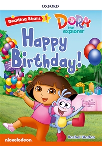 Books Frontpage Dora the explorer: Dora Happy Birthday! + audio Dora la Exploradora