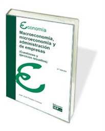 Books Frontpage Macroeconomía, microeconomía y administración de empresas (cuestiones y ejercicios resueltos)