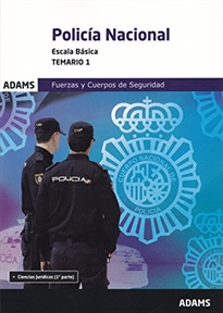 Books Frontpage Temario 1 Policía Nacional. Escala Básica