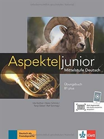 Books Frontpage Aspekte junior b1+, libro de ejercicios con audio online