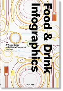 Books Frontpage Food & Drink Infographics. A Visual Guide to Culinary Pleasures