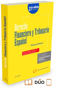 Books Frontpage Derecho Financiero y tributario Español. Normas básicas (Papel + e-book)