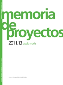 Books Frontpage Memoria de Proyectos 2011.13