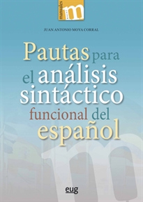 Books Frontpage Pautas para el análisis sintáctico funcional del español