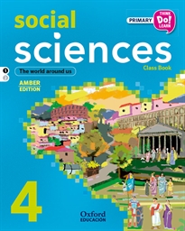 Books Frontpage Think Do Learn Social Sciences 4th Primary. Class book Module 1 Amber