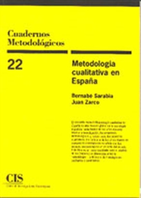 Books Frontpage Metodología cualitativa en España