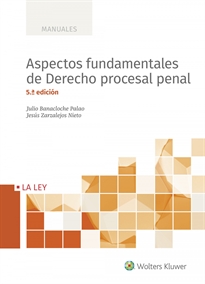 Books Frontpage Aspectos fundamentales de derecho procesal penal (5.ª Edición)
