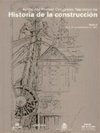 Books Frontpage Actas del Primer Congreso Nacional de Historia de la Construcción