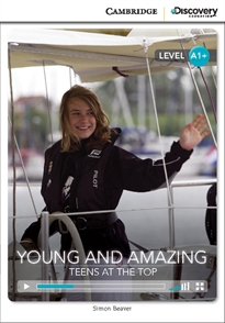 Books Frontpage Young and Amazing: Teens at the Top High Beginning Book with Online Access