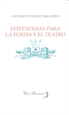 Front pageEpifenodias para la poesía y el teatro