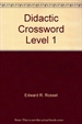 Front pageDidactic Crossword Level 1