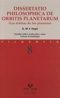 Books Frontpage Dissertatio philosophica de orbitis planetarum (Las órbitas de los planetas)
