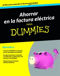 Books Frontpage Ahorrar en la factura eléctrica para Dummies