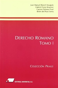 Books Frontpage Derecho romano, I