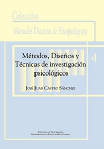 Books Frontpage Métodos, diseños y técnicas de investigación psicológicos
