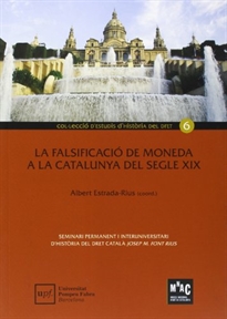 Books Frontpage Falsificació de moneda a la Catalunya del segle XIX/La