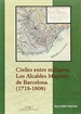 Front pageCiviles entre militares: los alcaldes mayores de Barcelona (1718-1808)