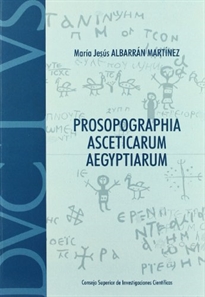 Books Frontpage Prosopographia asceticarum aegyptiarum