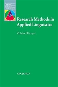 Books Frontpage Research Methods in Applied Linguistics