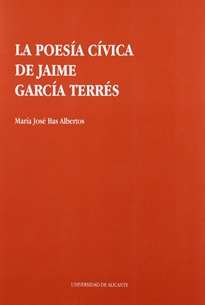 Books Frontpage La poesía cívica de Jaime García Terrés