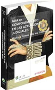 Books Frontpage Guía de comportamiento en las actuaciones judiciales