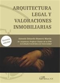 Books Frontpage Arquitectura legal y valoraciones inmobiliarias