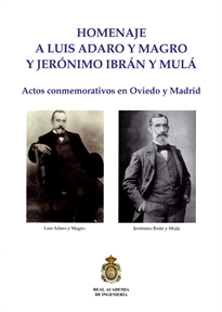 Books Frontpage Homenaje Luis Adaro y Magro y Jerónimo Ibrán y Mulá