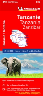 Books Frontpage Mapa National Tanzania-Zanzíbar