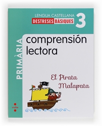 Books Frontpage Comprensión lectora: El Pirata Malapata. 3 Primària
