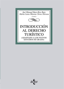 Books Frontpage Introducción al Derecho Turístico