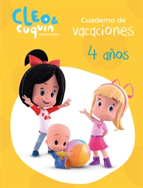 Books Frontpage Cleo y Cuquín, Familia Telerín. Cuaderno de vacaciones - 4 años