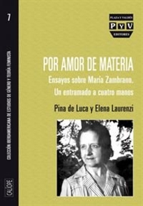 Books Frontpage Por Amor De Materia