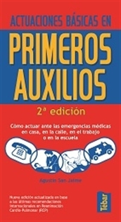 Books Frontpage Actuaciones básicas en primeros auxilios