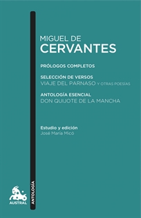 Books Frontpage Miguel de Cervantes. Antología