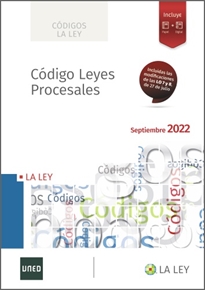 Books Frontpage Código Leyes Procesales 2022