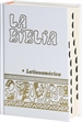 Front pageLa Biblia Latinoamérica [bolsillo] cartoné blanca, con uñeros