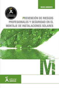 Books Frontpage Prevención de riesgos profesionales y seguridad en el montaje de instalaciones solares - UF0151