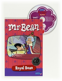 Books Frontpage Mr Bean, Royal Bean. Readers Level 1