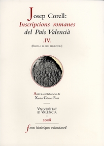 Books Frontpage Inscripcions romanes del País Valencià, IV