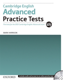 Books Frontpage Cambridge English Advanced Practice Test with Key Exam Pack 3rd Edition