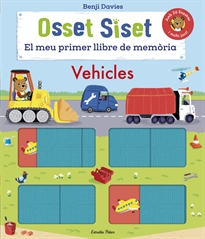Books Frontpage Osset Siset. El meu primer llibre de memòria. Vehicles