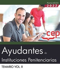 Books Frontpage Ayudantes de Instituciones Penitenciarias. Temario Vol. II