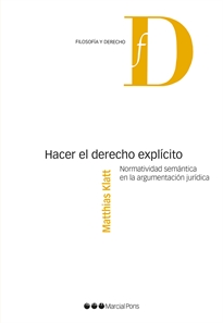 Books Frontpage Hacer el derecho explícito