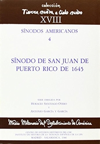 Books Frontpage Sínodo de San Juan de Puerto Rico de 1645